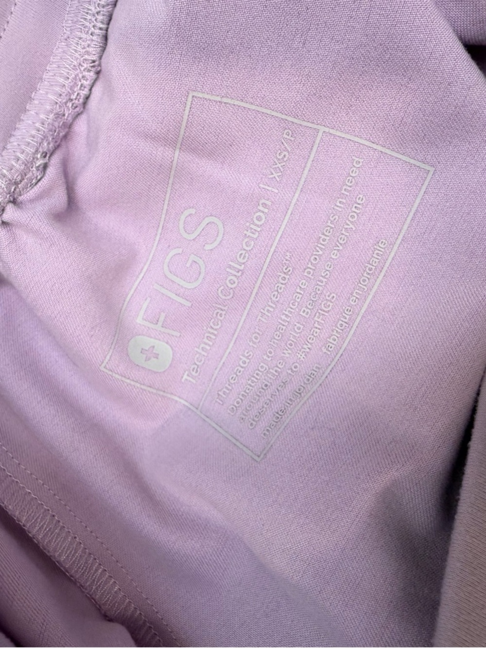 Figs Lavender Catarina and Zamora Scrub Set - Picture 4 of 6